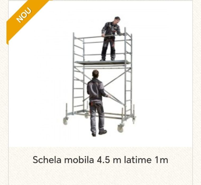 schela mobila 4.5 m
