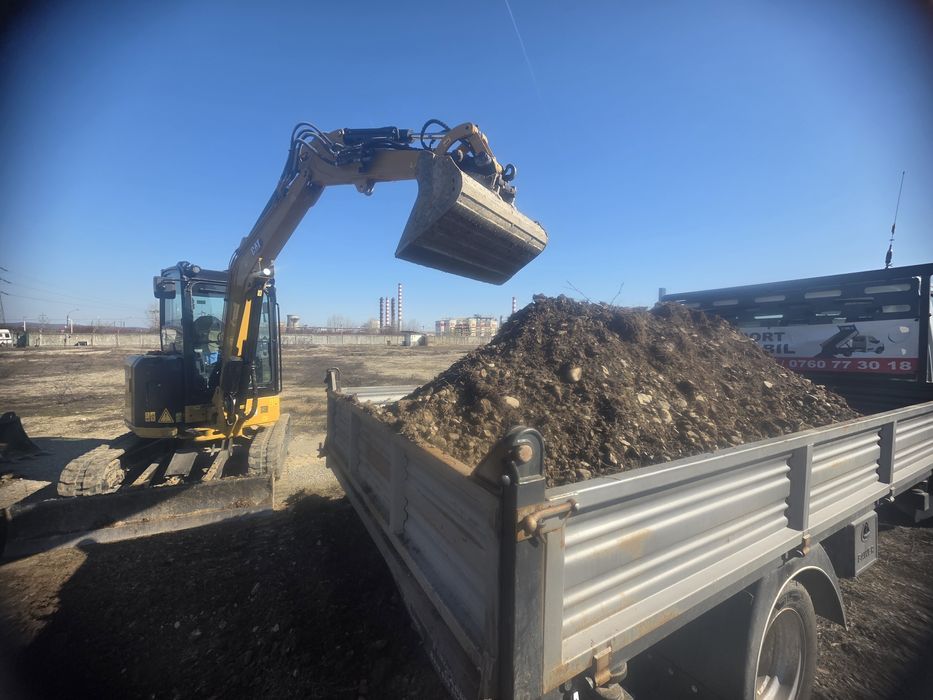Nisip,Pietriș, Balastru,Pământ Vegetal :TRANSPORT BASCULABIL
