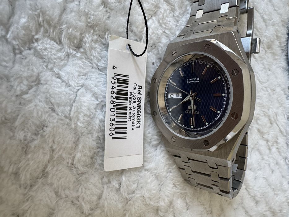 Vand seiko mod oak snk603k1