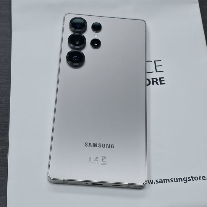 КАТО НОВ 256GB Samsung S25 Ultra Experience Store Гаранция 2027 Gray