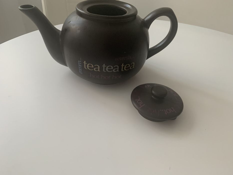 Ceainic Superb din lut Vintage redus 50%