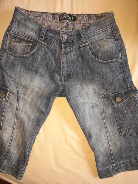 No Fear къси дънкени панталони ,М