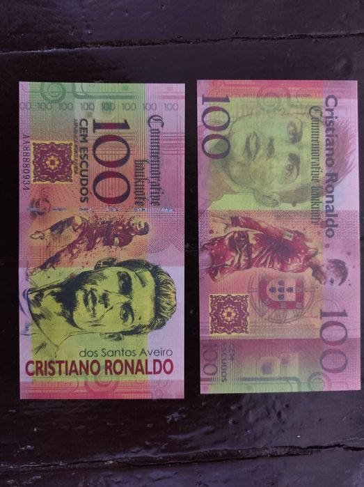 Кристиано Роналдо Commemorative banknote