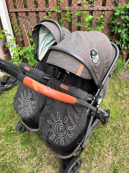 количка за близнаци Chipolino Duo Smart