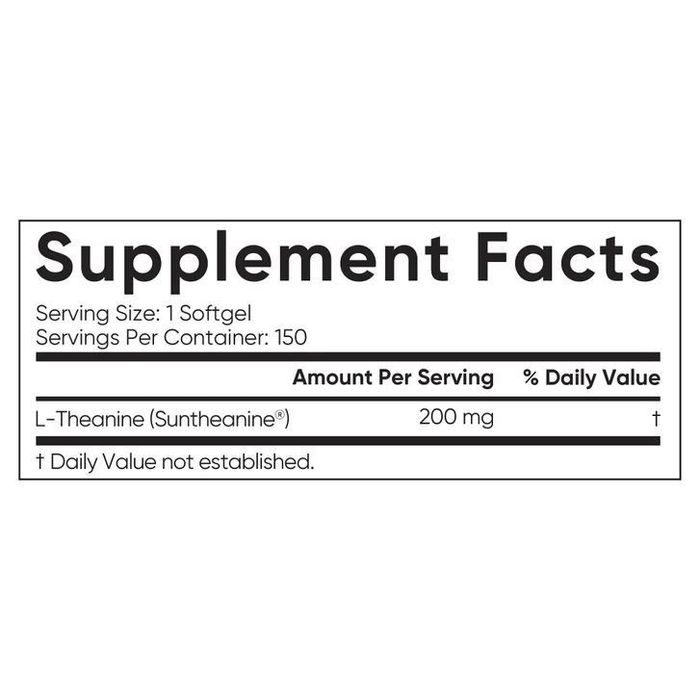 Sports Research L-Theanine Suntheanine 200 mg 150 капсул
