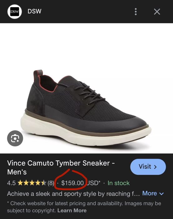 Vince Camuto, Tymber. Туфли Слипоны из США Размеры 41