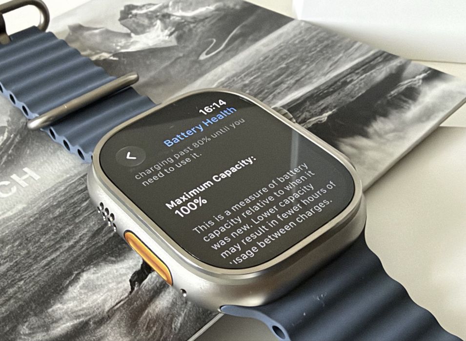 Ceas Apple Watch Ultra 3 49mm Natural Titanium (GPS+ Cellular) (Nou, Sigilat)