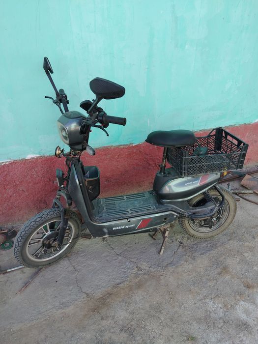 Скутер 6 аккумулятор состояние отличное