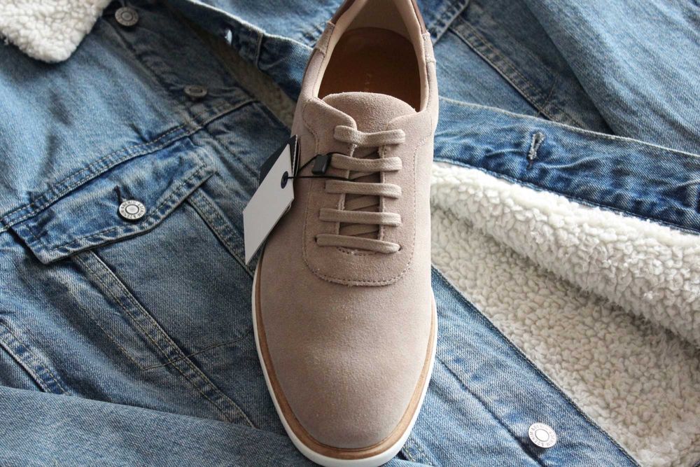 Чисто нови елегантни стилни спортни кожени обувки ZARA, N41