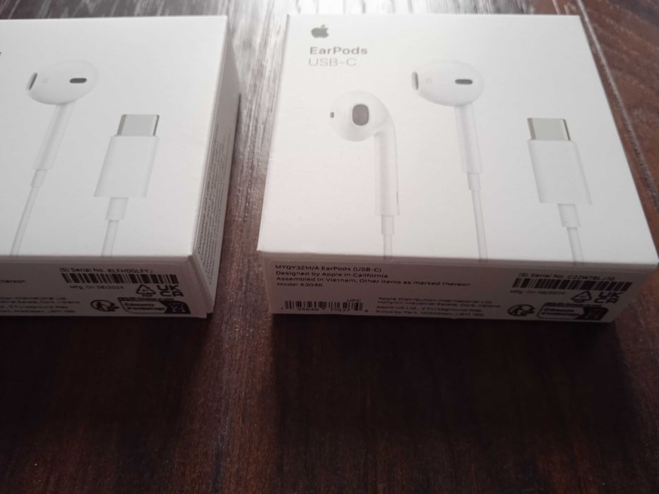 Casti Apple Iphone EarPods USB-C si Lightning Originale (de la Orange)