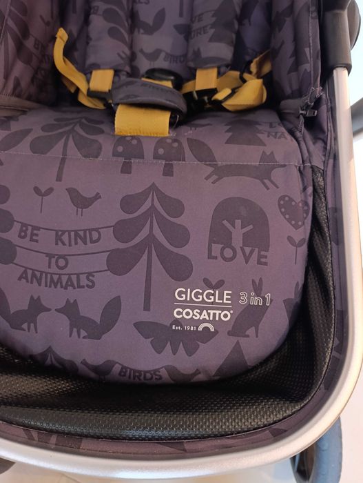 Бебешка количка Cosatto Giggle 3в1 CT4990 NATURE TRAIL