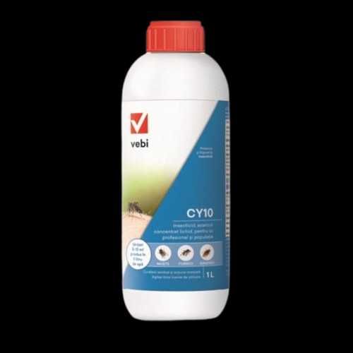 Insecticid profesional tantari, muste , insecte CY10 Vebi 1 L