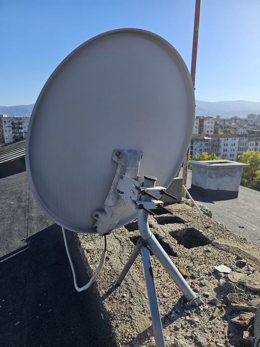 Продавам сателитна офсет антена Текател Ф120 Pro и сат. антена Ф80 на ITV PARTNER