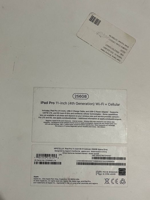 Ipad 11pro M2 гарантией