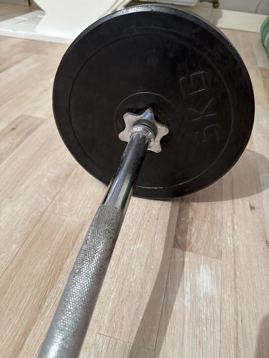 Продам штангу с блинами за хорошую цену