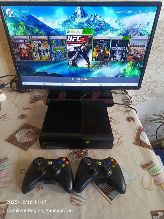 Xbox 360 E 250gb freeboot прошить +55игры+3 месяц гарантия