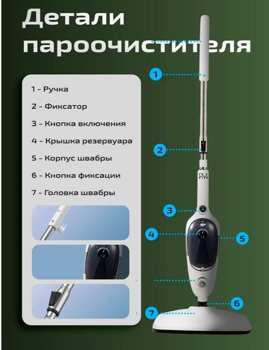 Паровая швабра шлабра