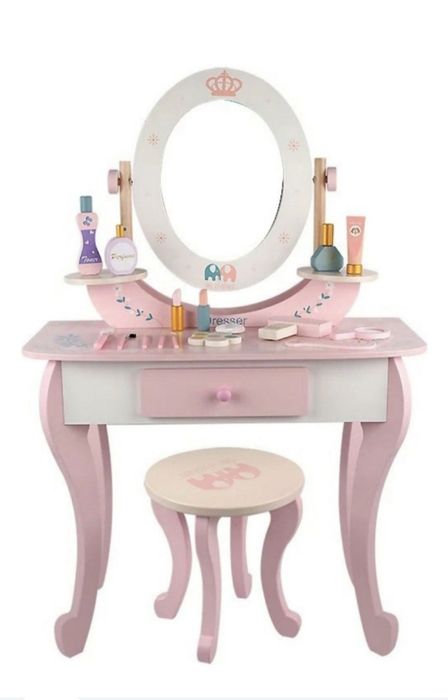 Трюмо детская для девочек деревянная