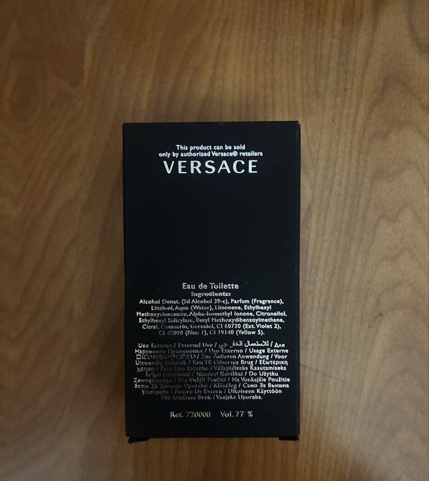 Духи versace pour homme
