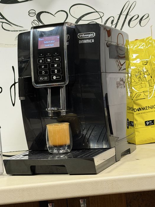 Кафемашина кафе автомат delonghi dinamica с гаранция