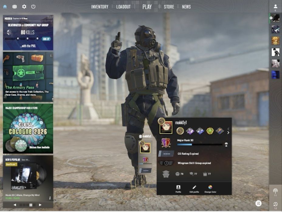 Steam аккаунт Faceit