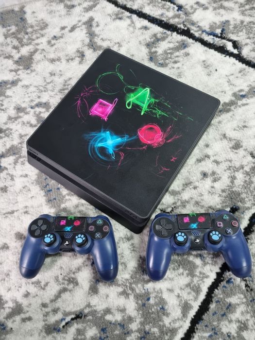 Playstation 4 slim 500gb 2 jostik