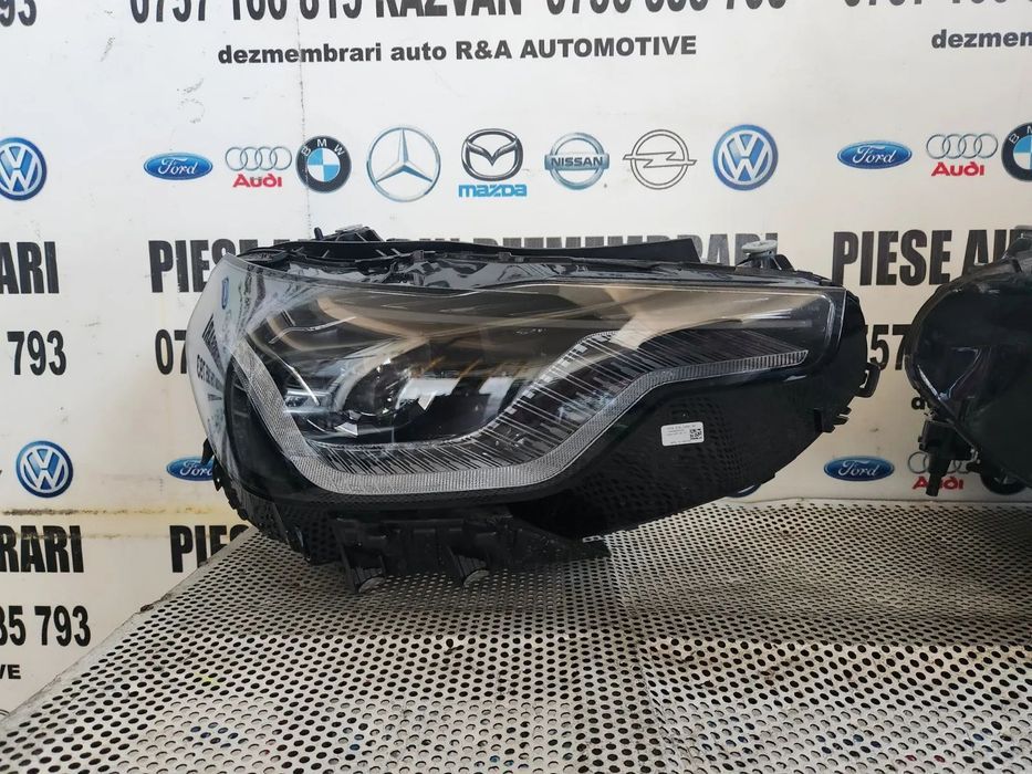 Faruri Far Stanga Dreapta Full LED Bmw G42 G87 Complete Volan Stanga Model SHADOW Impecabile Cod