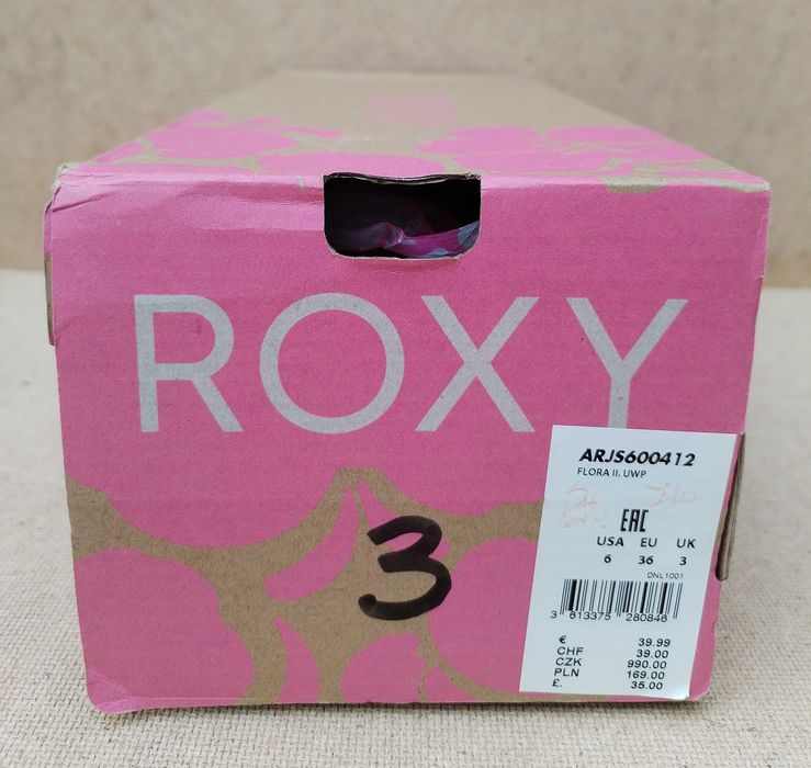 Roxy Flora II Pumps #EU 36 супер яки летни обувки еспадрили