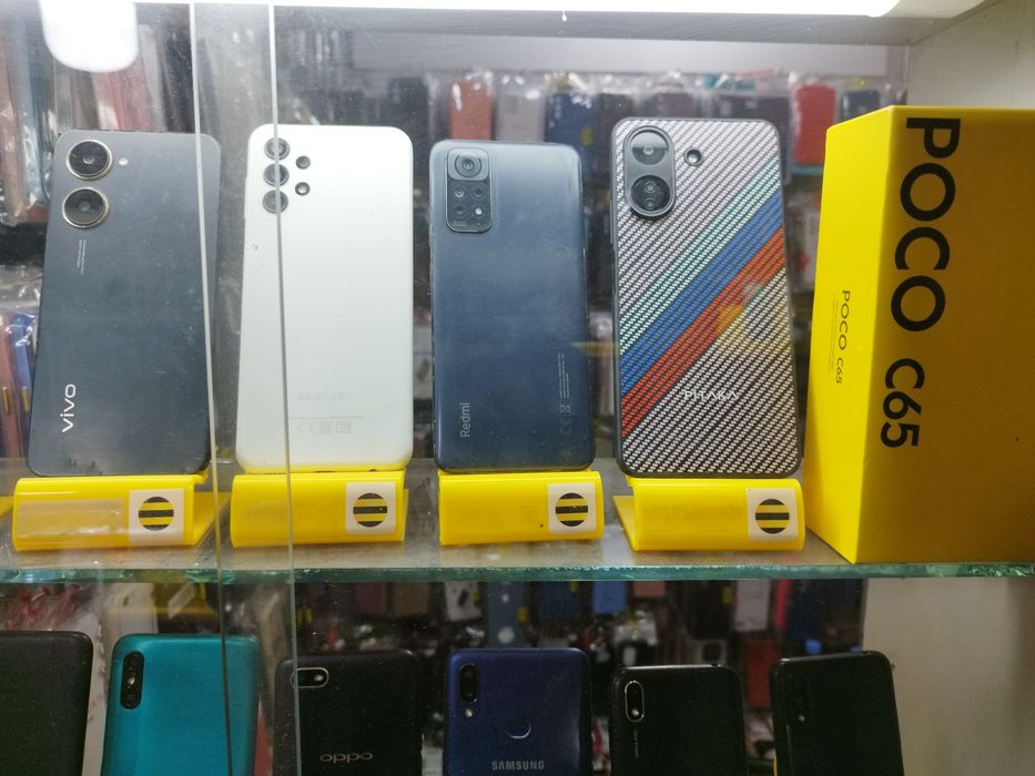 Телефоны б/у, разной ценовой категорий