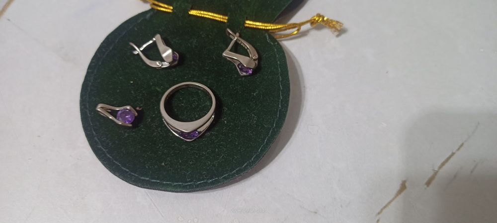 Серебряный набор