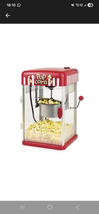 Aparat popcorn/floricele retro