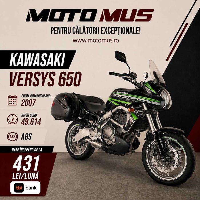 Motocicleta Kawasaki Versys 650 ABS | K03821 | motomus.ro