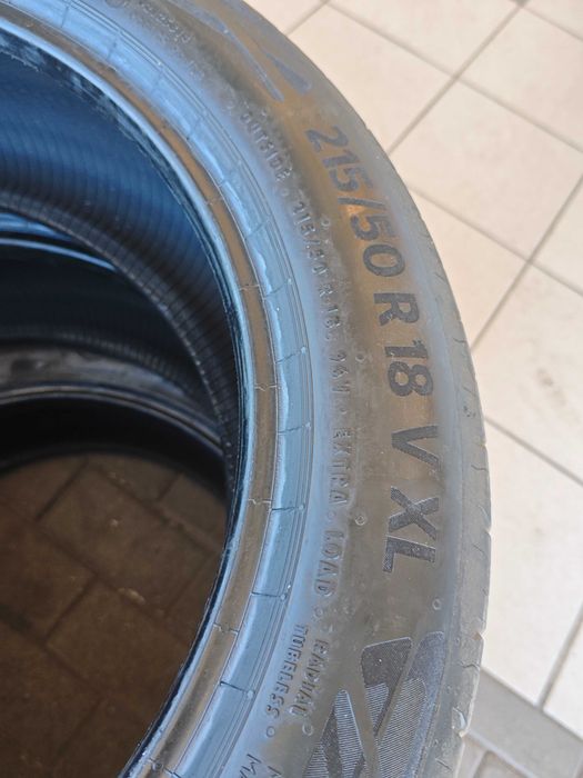 Continental 215/50/18 DOT 22 - закупени 23г. 4бр.