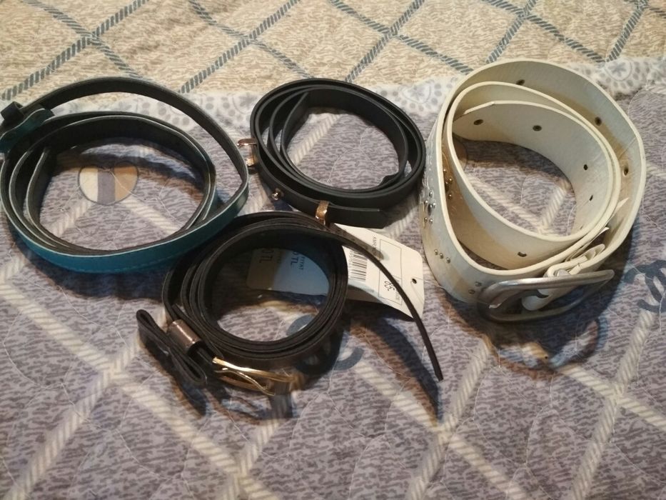 Ремни женские , новые4 шт