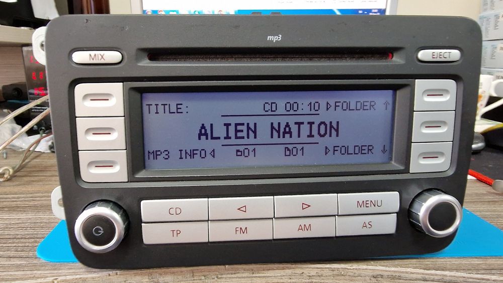 Vw rcd300 mp3 + code