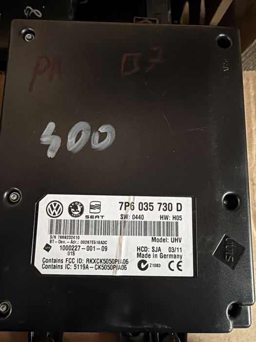 Modul bluetooth Vw