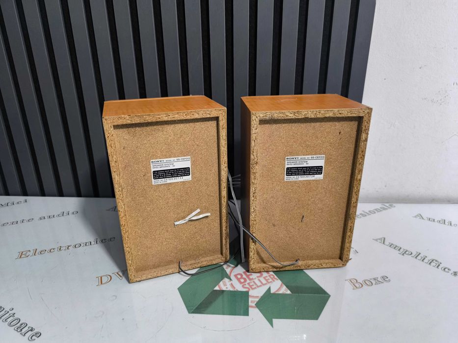Pereche boxe Sony SS-CEP313 lemn, 6 Ohm
