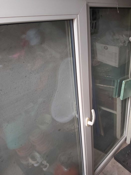 Vand geam termopan alb