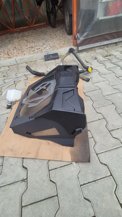 Kit relocare radiator atv can am