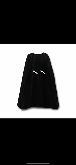 Черная кофта велюр ethereal