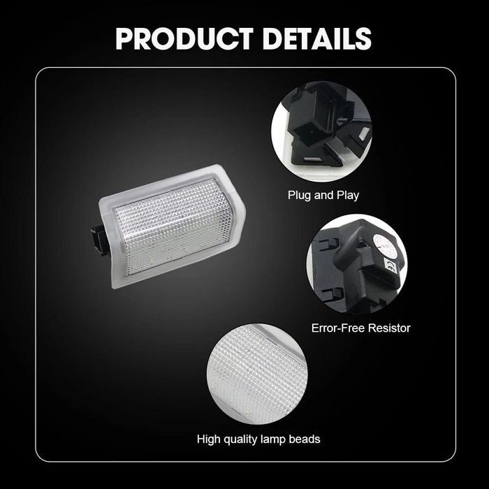 Плафони LED №5067 за осветление под вратите за Mercedes Benz W176 W246