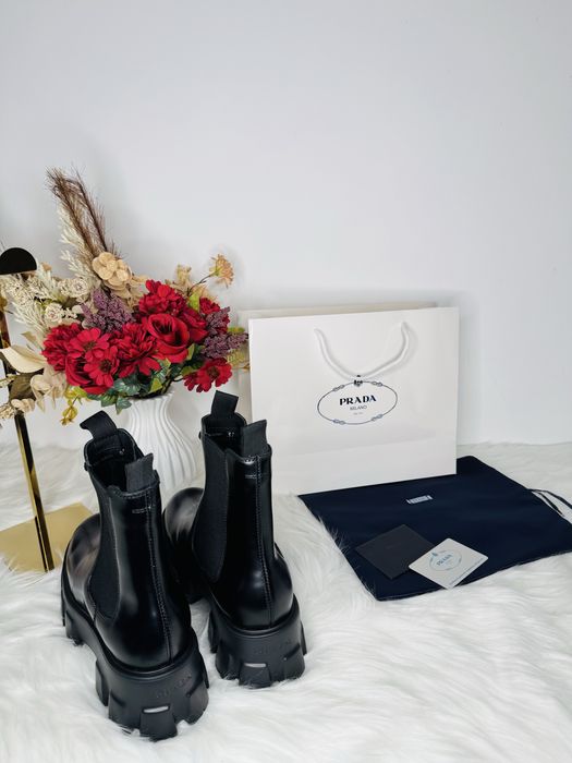 !SALE! Ghete Prada - piele naturala 100% premium prezentare completa