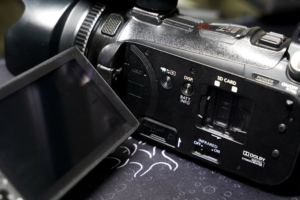 Canon xa10 + 3 оригинальные батареи