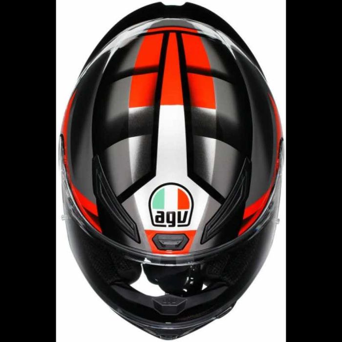 КАСКА AGV K1 S Fastlap Black/Grey/Red Размери: S,L,XL