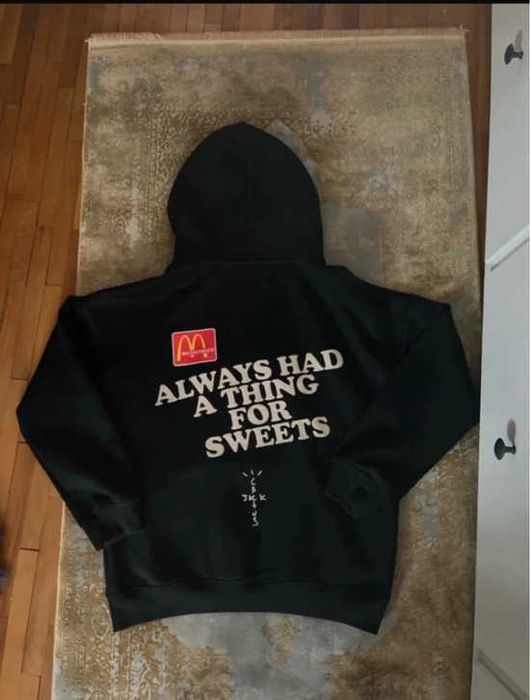 hanorac travis scott size m