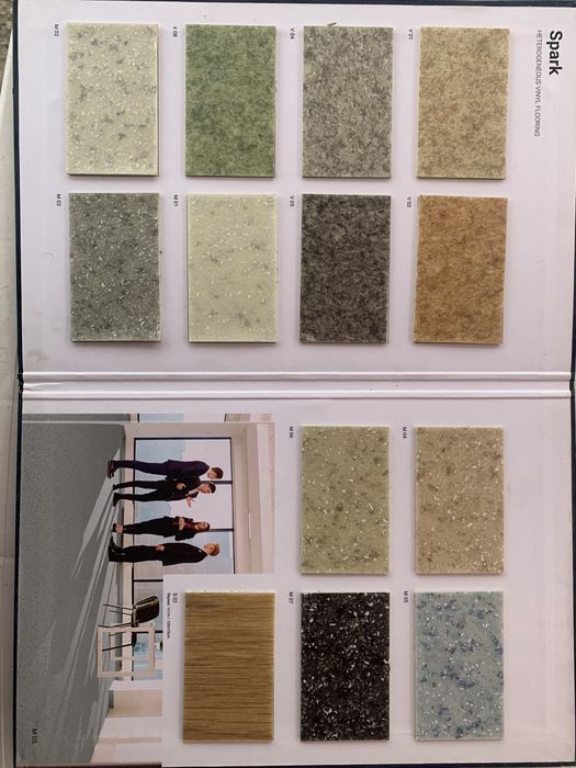 Linoleum Covor PVC Antibacterian Tapet LVT SPC Parchet Mocheta