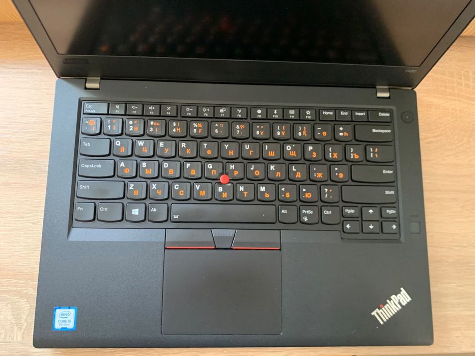 Lenovo ThinkPad T480 — сенсорный экран
