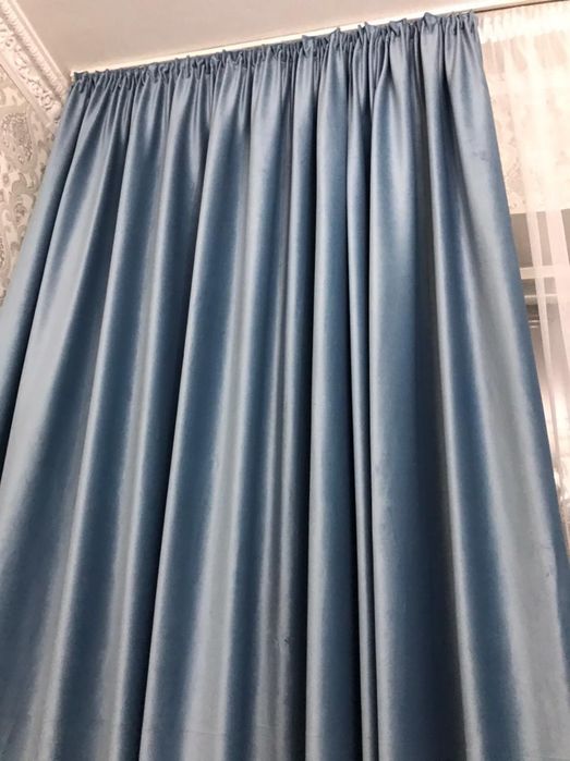 Комплект штор h=2,8,  шьем сами