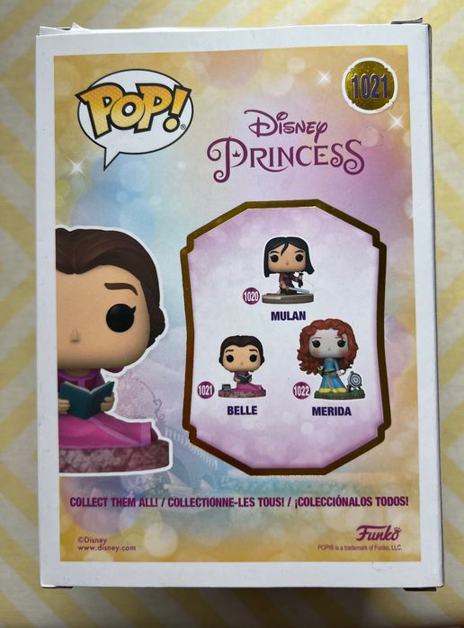 Funko Pop Фигурка - Disney Belle (Бел) #1021