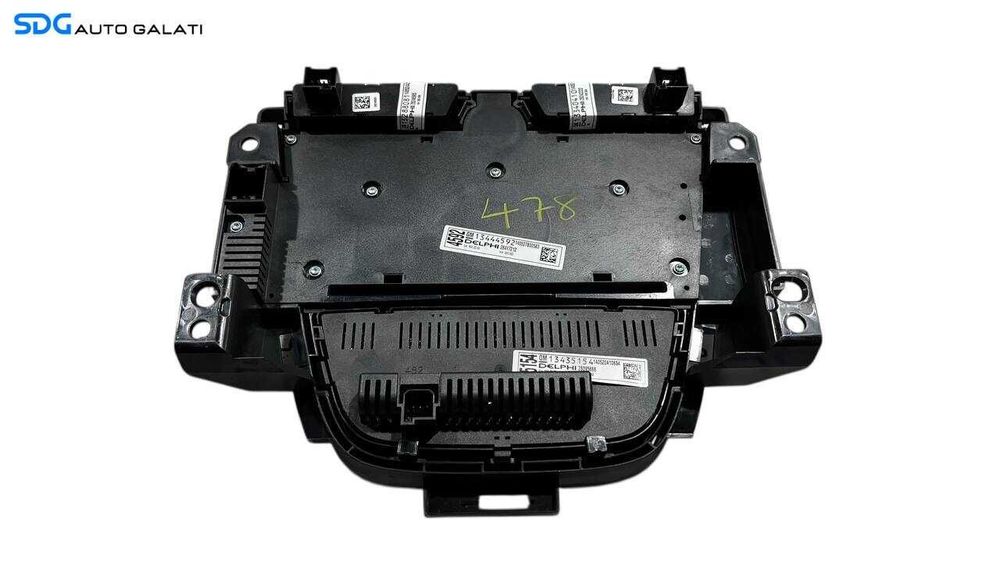 Radio CD Player Interfata Consola Buton Butoane Comanda Butoane Clima Opel Astra J 2009 - 2015 Cod 13444592 [L6095]